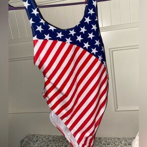 Forever21 Kids 5F July 4 bathing suit
